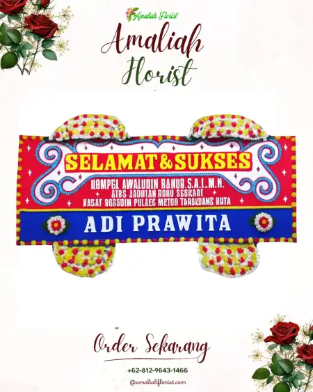 Papan Bunga Ucapan Selamat Jambewangi